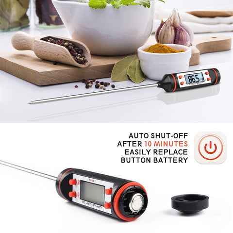 Image of Digital Probe oven Meat Thermometer