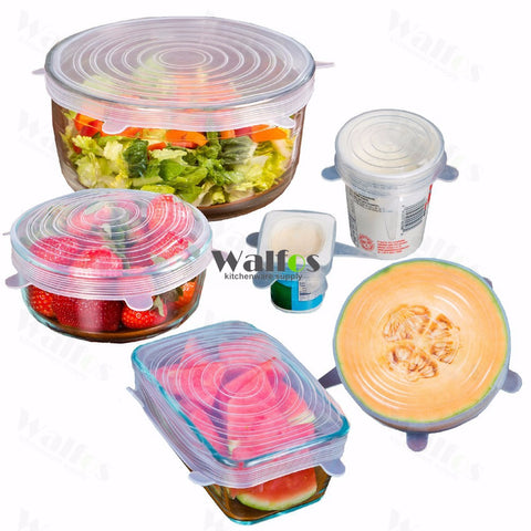 Image of Silicon stretch lids