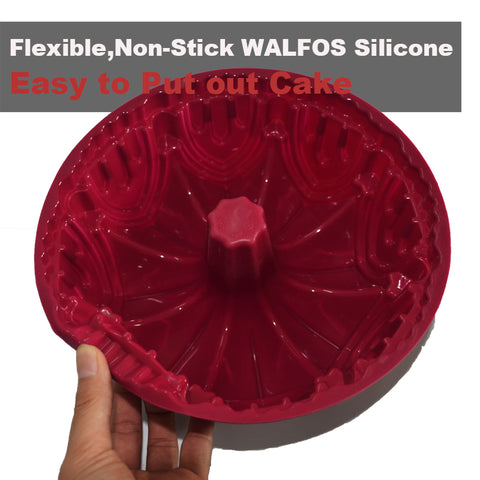 Image of Big Crown castle Silicone Cake Mold