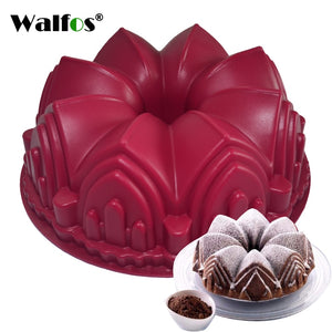 Big Crown castle Silicone Cake Mold