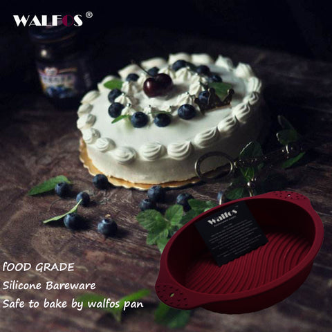 Image of Mold Baking - Big Round Silicone Cake pan 3D