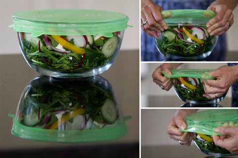 Image of Silicon stretch lids